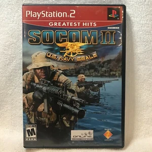 Socom II US Navy Seals (PS2 Sony Playstation 2) Game Complete With Manual - Picture 1 of 1