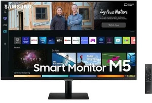 Samsung M5 S27BM502EU Smart Monitor 27" FHD 1920x1080 HDMI HDR10 WLAN Smart TV - Photo 1/5