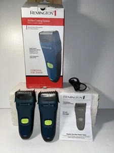Remington Foil Shavers PF7320 Cordless Rechargeable 1 Charging Cord 2 Shavers - Picture 1 of 5