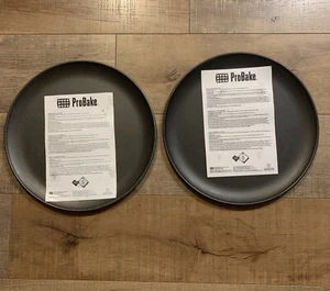 2-ProBake Teflon Nonstick Pizza Pans. 12" G & S Metal Products Company PB45 - Picture 1 of 5
