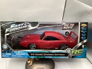 FAST & FURIOUS (2013) SUPER RARE! RC Car Racer Nice  ‘69 Dodge Charger Daytona - Picture 1 of 15