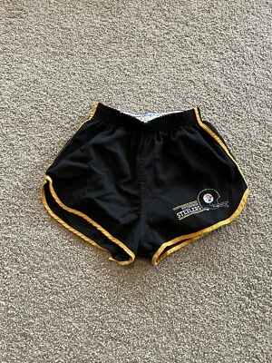 Pantalones cortos vintage Pittsburgh Steelers juveniles 14-16 Foto 1 de 4