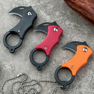 1/ 3pcs Mini Folding Knife Keychain High Hardness Multifunctional Knife - Picture 1 of 20