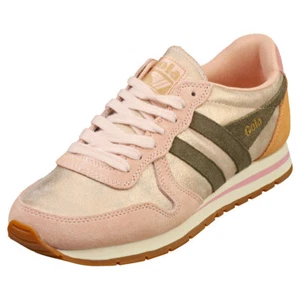 Gola Daytona Blaze Damen Rose Gold Khaki Sneaker Mode - 41 EU