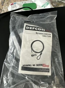 Targus Defcon CL Notebook Laptop Computer 4 Digit Combination Cable Lock PA410W - Picture 1 of 3