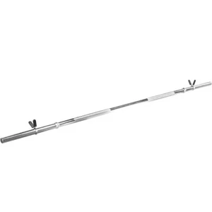 Sporttrend 24® Standard Langhantel mit Federklammer 120cm | Langhantelstange - Bild 1 von 3