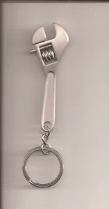 Vintage Key Ring W/2 1/2" Adjustable Wrench Vintage Key Chain/Wrench - Picture 1 of 2