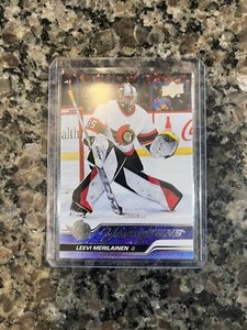 2023-24 Upper Deck Series 1 Leevi Merilainen Young Guns #247 Senators NM-BT