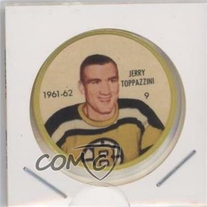 1961-62 Shirriff/Salada Coins Jerry Toppazzini #9