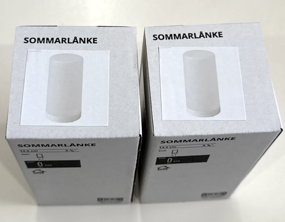IKEA SOMMARLÅNKE SOMMARLANKE Battery LED Light Table (805.437.10)