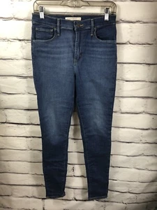 Levi's 720 High Rise Super Skinny Jeans Medium Wash Stretch Size 28 - Picture 1 of 8