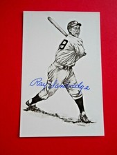 Ray Dandridge - Autographed 3 1/2 x 5 1/2" Baseball 1989 Postcard - Negro League