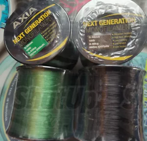 Axia High Strength Mainline Carp Coarse Fishing Line Green-Brown Various Sizes - Picture 1 of 2