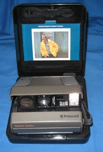 Vintage POLAROID Spectra System Instant Film Camera w/ case and box - Picture 1 of 8