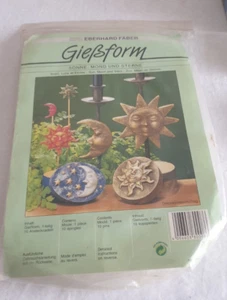 Vintage Hobby Gießform Sonne Mond & Sterne Eberhard Faber in OVP 80 er ? - Bild 1 von 4