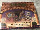 HARRY POTTER Magic Puzzle 3 Two Sided Puzzles & 2 Charms Year 2000 - NEW SEALED