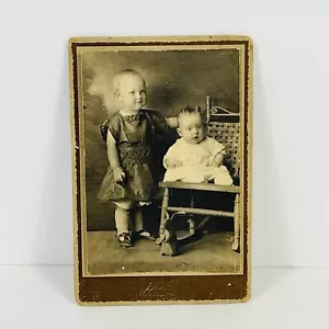Dottie und Pauline 1924 antikes Foto Trinidad Colorado Aultman Studio - Bild 1 von 9