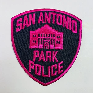 2.75" San Antonio Park Police Texas Pink Breast Cancer Patch A6 - Photo 1/2