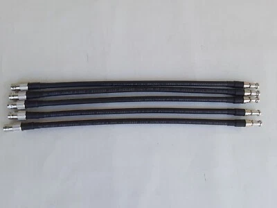 Paquete de 5 cables de video Belden 1694A Micro HD BNC macho a BNC hembra HD-SDI de 1 pie Foto 1 de 4