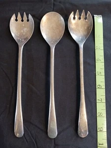 Lote de 3 utensilios para servir Italia plateados - Uno es Hamond - ¡Envío rápido! - Imagen 1 de 11