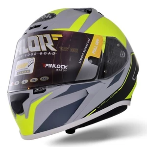 CASCO INTEGRALE MOTO AIROH VALOR WINGS YELLOW MATT - Foto 1 di 4