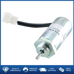 897329-5680 185206401 12V Shutoff Solenoid Fit For Isuzu 3LD1 3LD2 4LE1 3LB1 - Picture 1 of 6