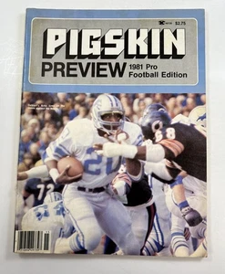 Pigskin Preview 1981 Pro Football Edition MG32 - Picture 1 of 2