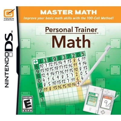Personal Trainer: Math For Nintendo DS DSi 3DS 2DS Trivia Edutainment  8E - Image 1 of 4
