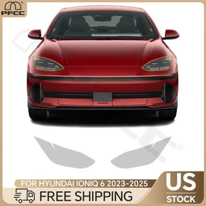 For Hyundai IONIQ 6 2023-2025 Headlights Precut Paint Protection Film PPF TPU - Picture 1 of 20