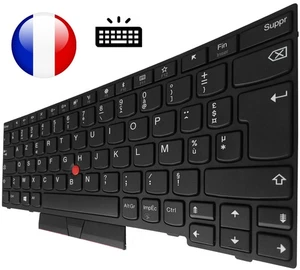 Clavier Original Français AZERTY pour LENOVO ThinkPad X280 X390 X395 A285 L13 - Afbeelding 1 van 2