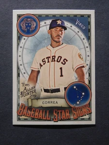 2019 Topps Allen & Ginter Star Signs - Carlos Correa - #BSS-12 - Picture 1 of 2