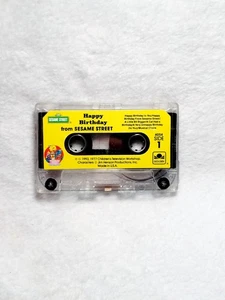 Vintage 1992 Sesame Street Cassette Tape – “Happy Birthday from Sesame Street” - Bild 1 von 2