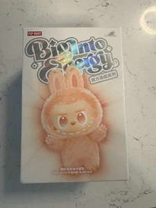 NUOVO AUTENTICO POP MART LABUBU Big Into Energy (scatola cieca di peluche in vinile), venditore USA - Foto 1 di 5