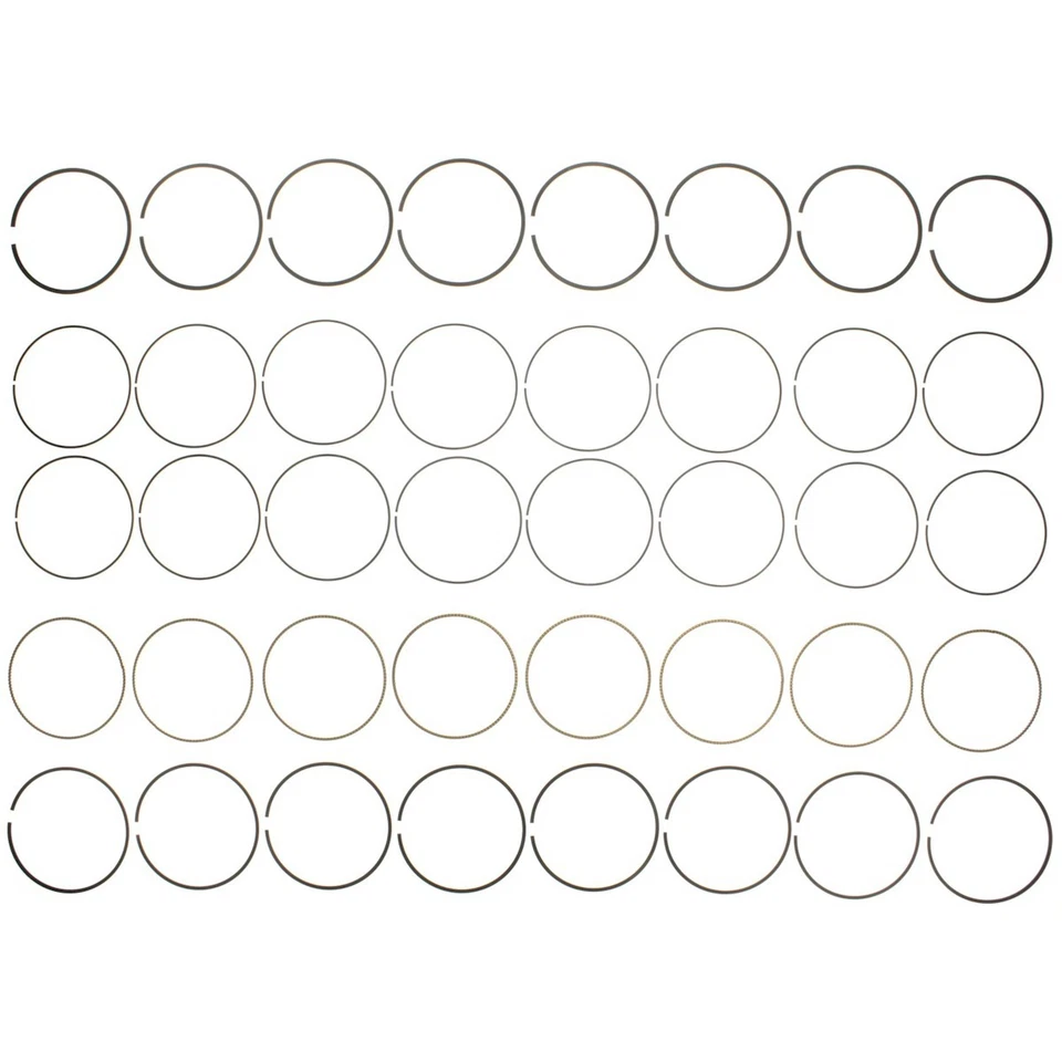 Conjunto de anéis de pistão 42156CP Mahle para Dodge Challenger Charger Grand Cherokee - Imagem 1 de 1