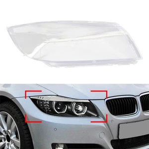 Front Headlight Lens Cover Right Fit BMW 3 Series E90 Sedan E91 Wagon 2005-2008 - Picture 1 of 11
