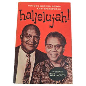 Hallelujah The Lacys Gospel Songbook Spirituals Lillenas Music Song 1958 Vintage - Picture 1 of 13