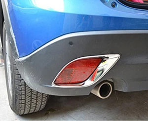 Cubierta de luz antiniebla trasera cromada decoración apta para Mazda CX-5 CX5 2013-2016 - Imagen 1 de 10