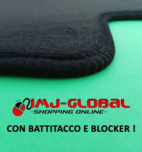 Tappetini Tappeti Moquette Velluto Mercedes Classe E W210 1995-2008 battitacco - Foto 1 di 5