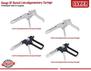 Spritzen Selbstansaugende Dental Kartuschenspritze 1,8 ml, 2,2 ml Schwarz Betäubung - Bild 1 von 6