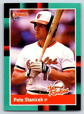 Pete Stanicek Baltimore Orioles 1988 Donruss The Rookies #15 20140 - Image 1 of 2