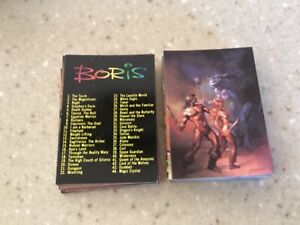 1991 Boris Vallejo Series 1 Complete Set 90 Non-Sports Trading Cards Fantasy Art