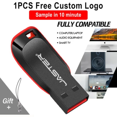 JASTER Frei Logo Cruzer Blade USB Stick Flash Drive 16GB 32GB 64GB 128GB Speicher Stick