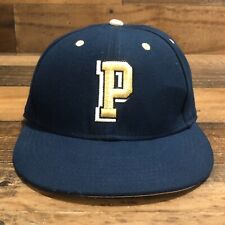 Vintage Pitt Panthers Hat Cap Mens Fitted 7 1/8 Nike NCAA Football Blue - READ