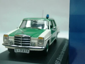 WOW EXTREMADAMENTE RARO Mercedes W115 200/8 Policía 1:43 Ixo-Minichamps-W114 - Imagen 1 de 3