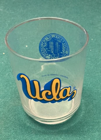 Vintage UCLA Bruins NCAA Cocktail 6oz Rocks Glass. Officially Licensed by UCLA Cover