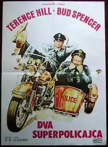 Crime Busters Movie Poster Bud Spencer Terence Hill 1977 - Picture 1 of 5