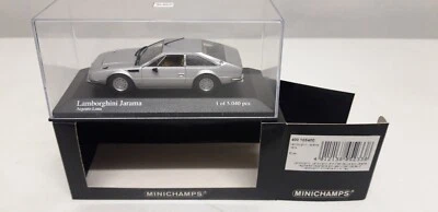 1/43 Lamborghini Jarama 1974 silver - Minichamps - Immagine 1 di 4