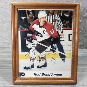 ROD BRIND'AMOUR signiertes PHILADELPHIA FLYERS 8x10 Foto gerahmt - Bild 1 von 4