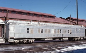 Santa Fe MofW Car 198629 Orig Kodachrome Slide - Picture 1 of 1