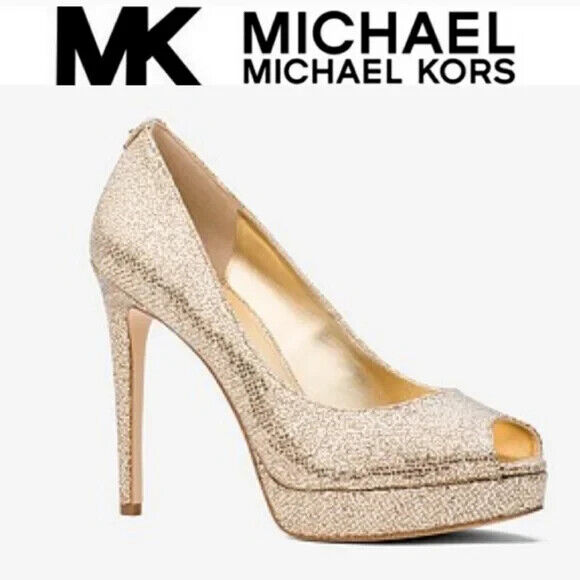 dispersión Sobrio perecer Las mejores ofertas en Zapatos de tacón para mujer Oro Michael Kors | eBay